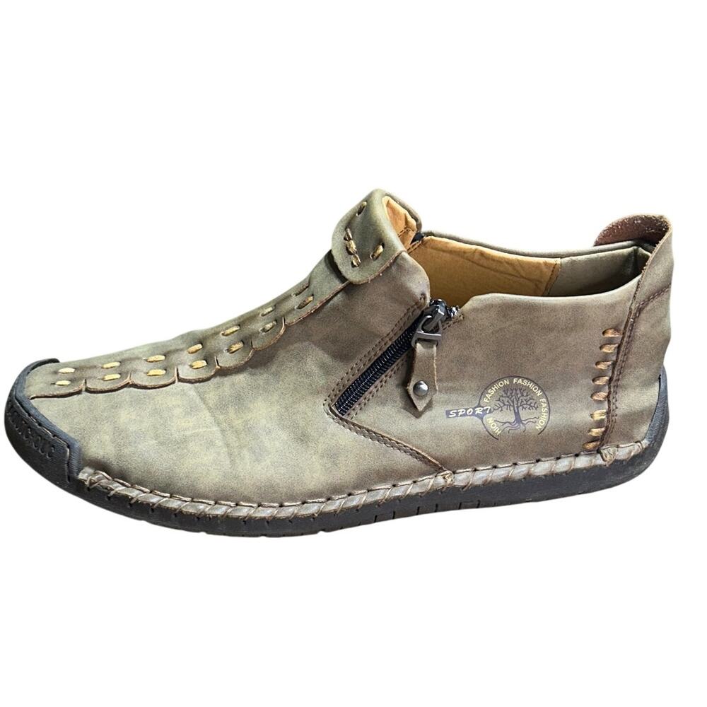 Fashion Sport branded 100 % Caoutchouc moc style casual leather shoe